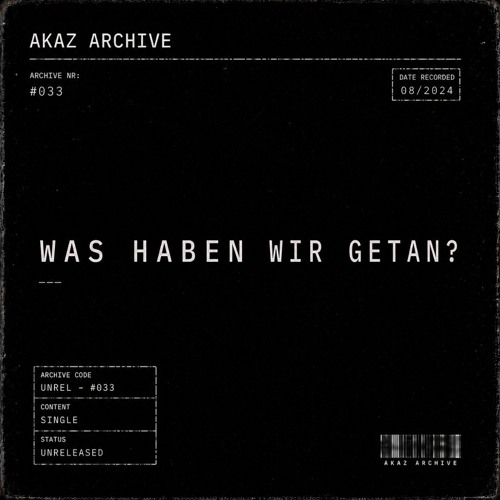 Cover: WAS HABEN WIR GETAN?