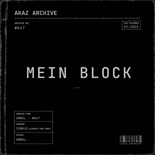 Cover: MEIN BLOCK