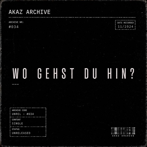 Cover: WO GEHST DU HIN?