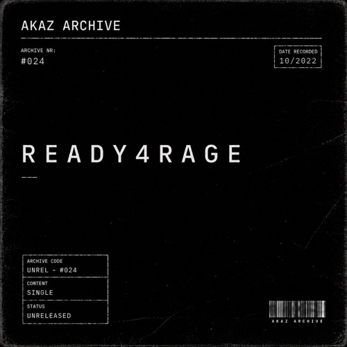 Cover: READY4RAGE