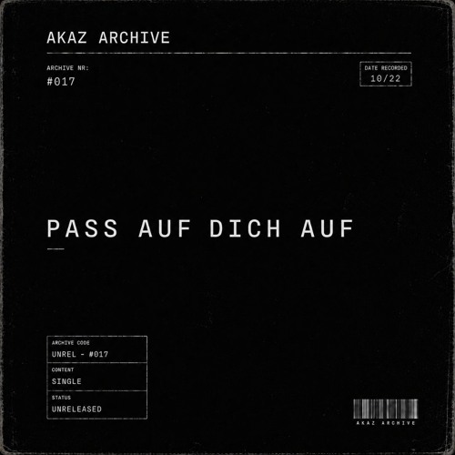Cover: PASS AUF DICH AUF
