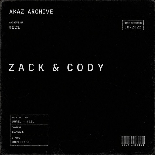 Cover: ZACK & CODY